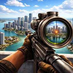 Symbol von Sniper City Defense FPS